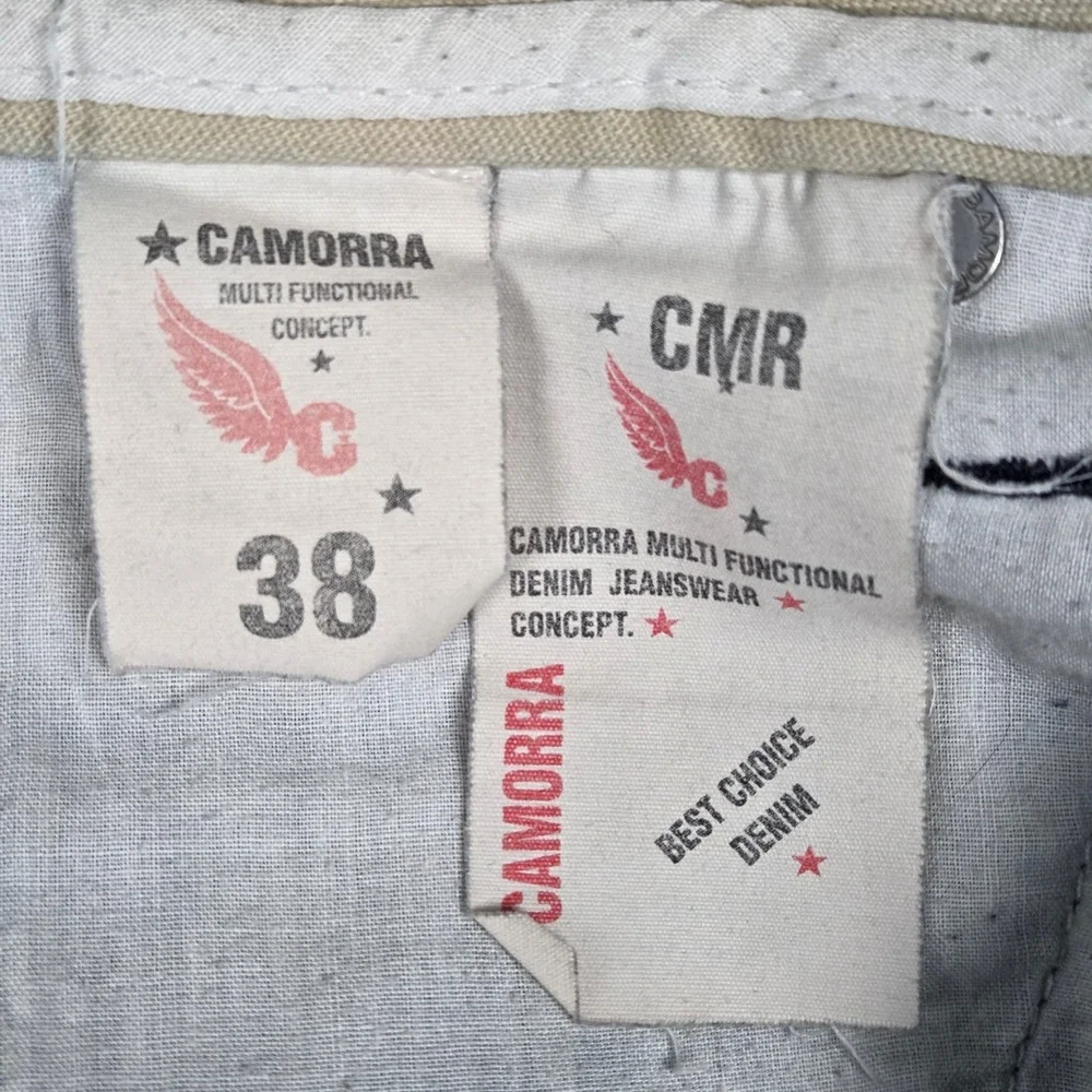 Camorra Jeans Active Mens 38 Light Wash Straight Leg Denim Blue 26358‎